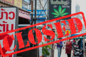 7.000 tiendas de cannabis cerraron en Tailandia durante 2025 ¿corrección del mercado?