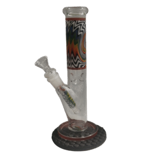 Bong en vidro grueso Recto + tapete