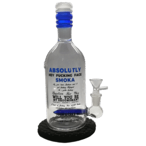 Bong Botella 100 % vidrio