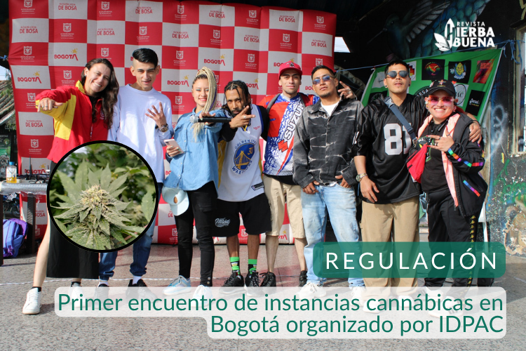 Primer encuentro de instancias cannábicas de Bogotá organizado por IDPAC