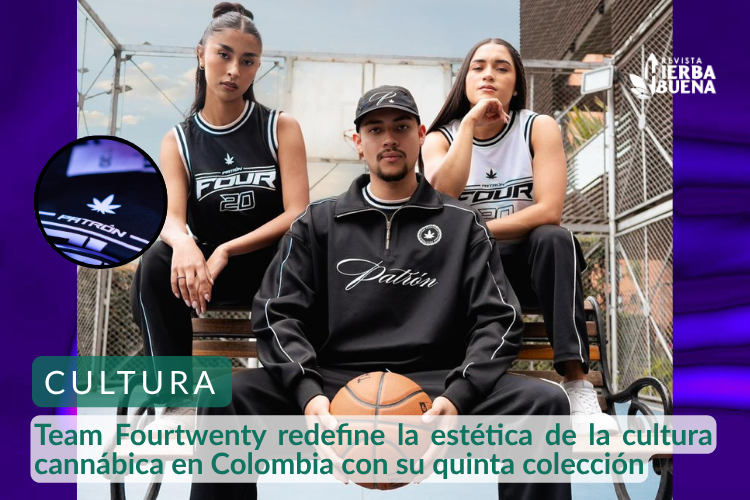 Team Fourtwenty redefine la estética de la cultura cannábica en Colombia con su quinta colección