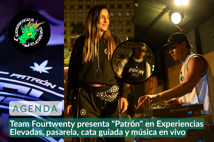 Team Fourtwenty presenta "Patrón" en Experiencias Elevadas, pasarela, cata guiada y música en vivo