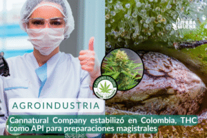 Cannatural Company estabilizó en Colombia, THC como API farmacéutico para preparaciones magistrales