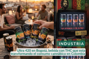 Ultra 420 en Bogotá, bebida con THC que esta transformando el consumo cannábico en Colombia