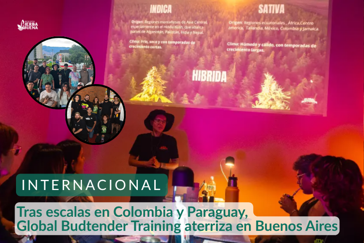 Tras escalas en Colombia y Paraguay, Global Budtender Training aterriza en Buenos Aires